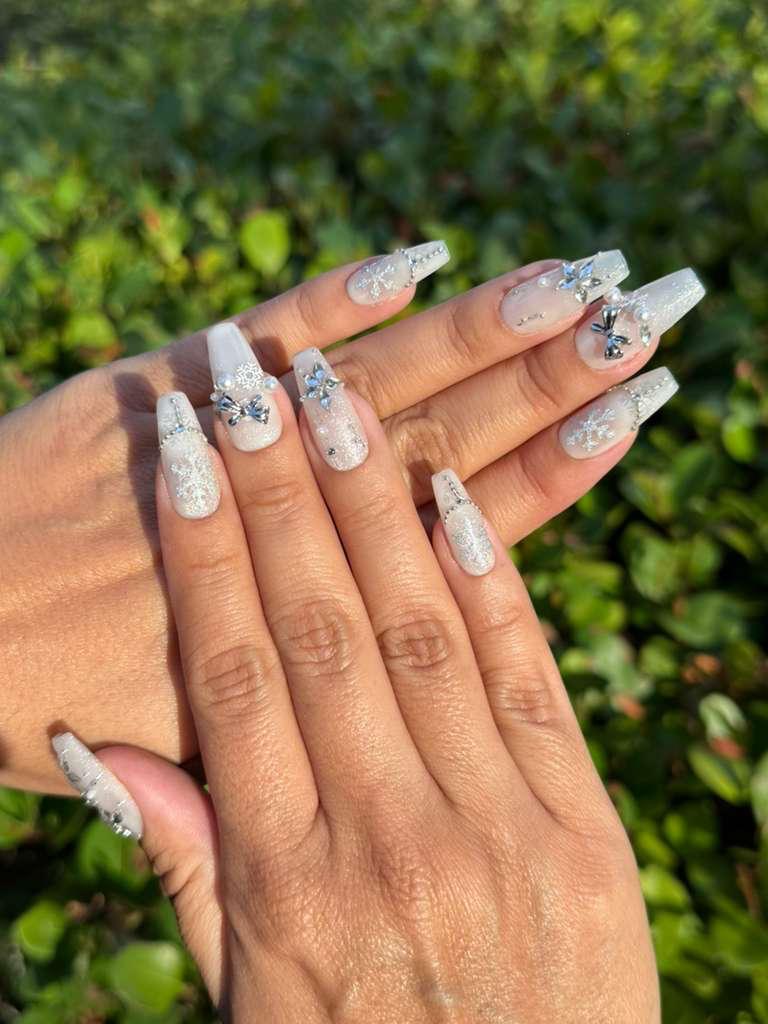 Snowfall Crystal Coffin