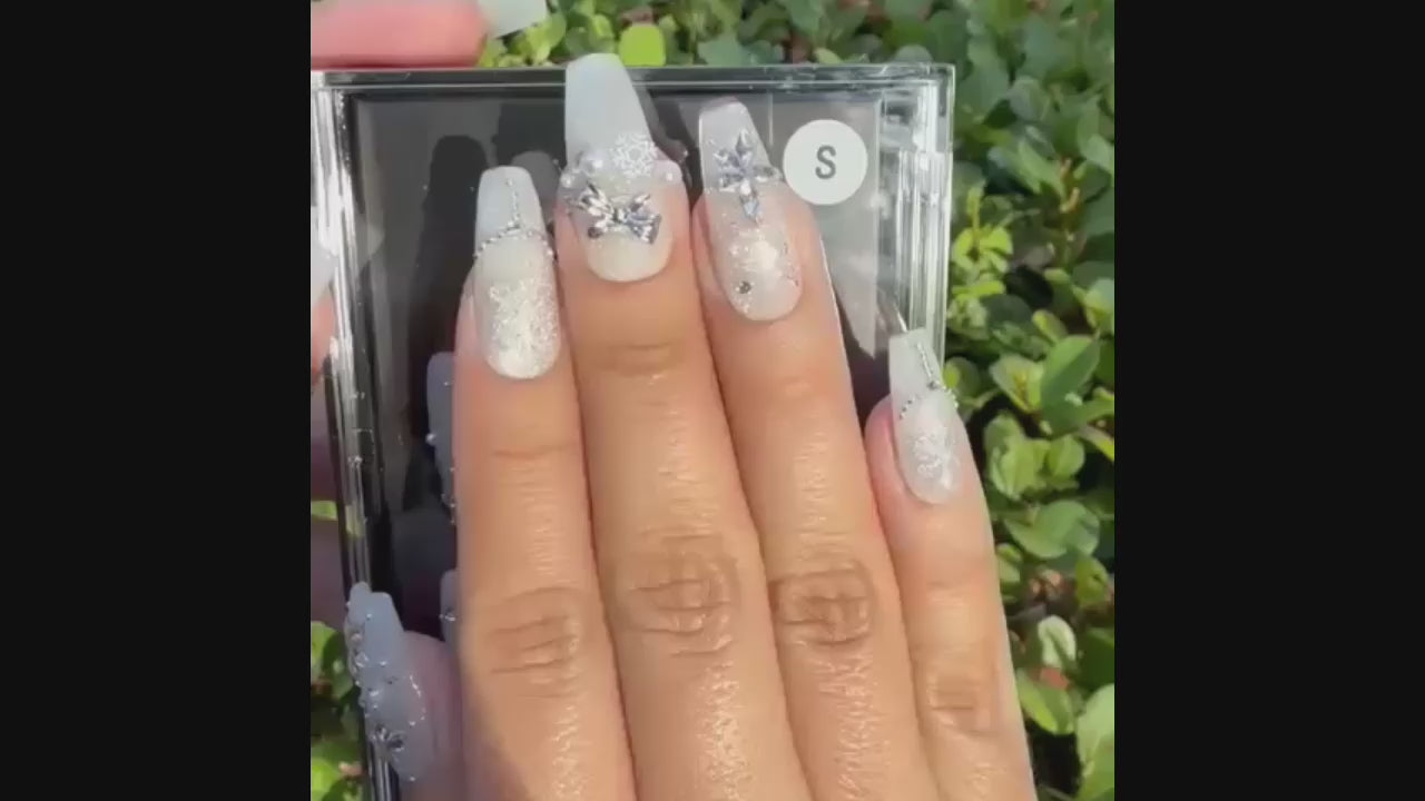 Snowfall Crystal Coffin