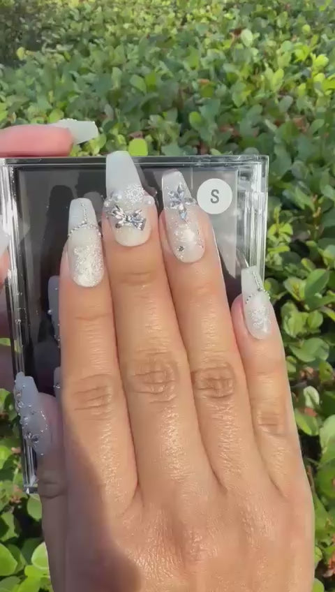 Snowfall Crystal Coffin